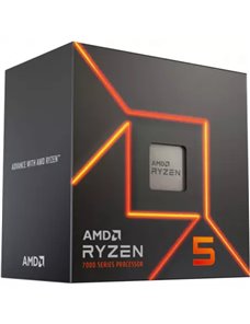 Procesador AMD Ryzen 5 7600 AM5, 3800 MHz, 6 núcleos, 12 hilos 100-100001015BOX