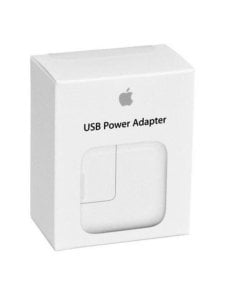Cargador original Apple 12W USB Power Adapter para IPOD, IPAD & IPHONE A1401 50513