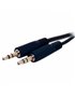 Cable de audio 3,5mm a 3,5mm M-M de 1,5 mts