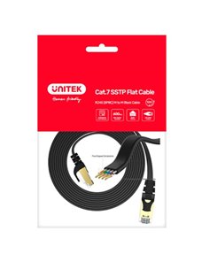 Patch cord Cat7 1,8 mts, color negro