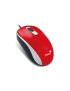 Mouse Genius DX-110 Alámbrico, Ambidiestro, 3 Botones, rojo 31010116104