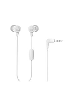 Audífonos JBL Alámbricos In Ear Manos Libres C50HI blanco