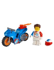 Figura Lego City Moto Acrobática: Cohete, 60298