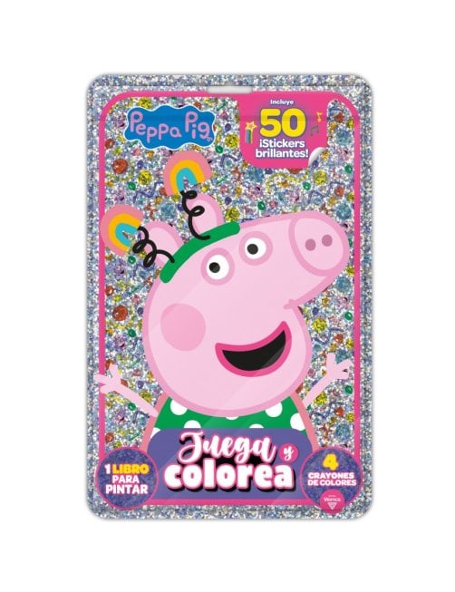 Libro Para Pintar Peppa Pig, Juega Y Colorea, 5578