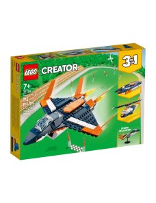 Figura Lego Creator Avión Jet Supersónico, 31126