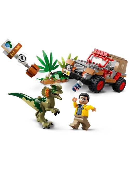 Figura Lego  Jurassic World Emboscada al Dilofosaurio, 76958