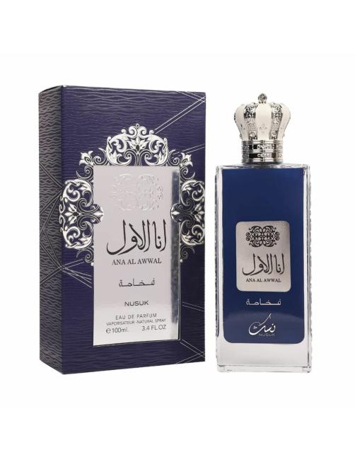 Perfume Original Nusuk Ana Al Awwal Blue Men Edp 100Ml