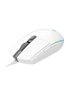Mouse gaming Logitech G203 RGB LIGHTSYNC 6 botones, blanco 910-005794