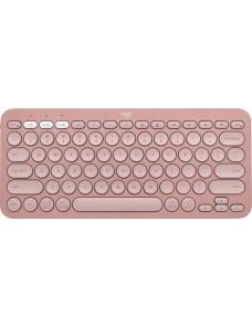 Logitech - Keyboard - Wireless - Rose - Con Bluetooth