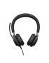 Jabra Evolve2 40 SE MS Stereo - Auricular - en oreja - cableado - USB-A - aislamiento de ruido - Certificado para Equipos de Mic