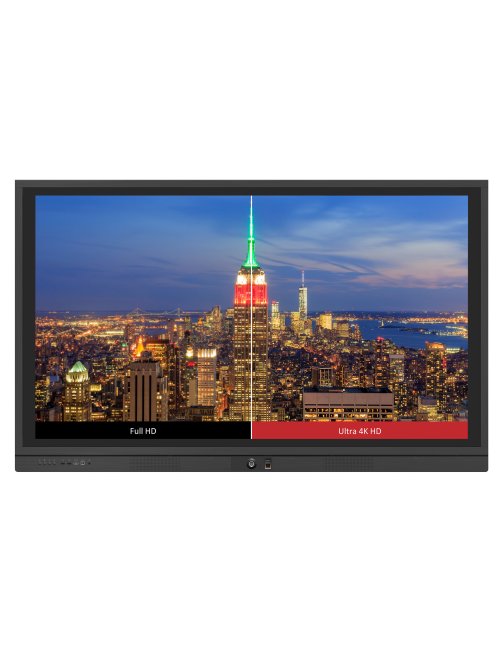 ViewSonic IFP6560 - LCD monitor - 65" - 3840 x 2160 - VA - HDMI / VGA (DB-15) - Black - Touchscreen IFP6560