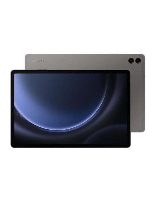 Tablet Samsung Galaxy Tab S9 FE Plus + Book Cover , 12.4", 8GB, 128GB, Gray
