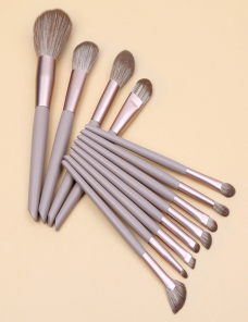 ZOREYA WG-1203-500 Juego de brochas de maquillaje 12 en 1, brocha para herramientas de maquillaje, especificación: brocha de m