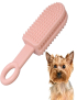 2 PCS TPR Dog Toy Molar Stick Murdo resistente a la mordida Dientes de la limpieza Perro Masticar juguete interactivo anti-abur