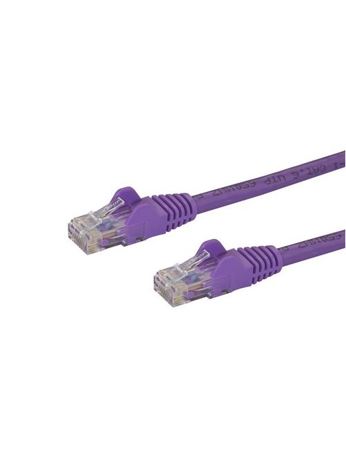 Cable 2m PÃºrpura Cat6 Ethernet Snagless N6PATC2MPL - Imagen 1