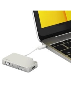Adaptador USB-C a VGA DVI HDMI miniDP 4K CDPVGDVHDMDP - Imagen 6