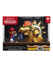 Set 3 Figuras Super Mario Mario Vs Bowser Set Nintendo