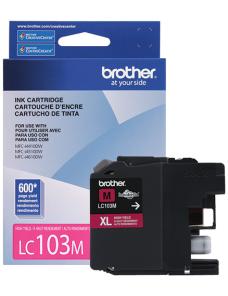 Brother LC103M - Alto rendimiento - magenta - original - cartucho de tinta - para Brother DCP-J152, MFC-J245, J285, J450, J470, 