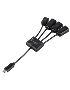 Cable-portatil-4-en-1-USB-C-Type-C-a-3-puertos-USB-20-OTG-HUB-con-fuente-de-alimentacion-micro-USB-PC9995