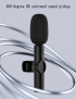 Microfono-inalambrico-Lavalier-Telefono-movil-Toma-de-video-en-vivo-Microfono-pequeno-especificacion-8-Pin-Direct-1-a-2-TBD06016