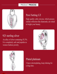 S925-Sterling-Silver-Silver-Bloqueo-Colgante-Bricolaje-Pulsera-Collar-Accesorios-EDA0024633