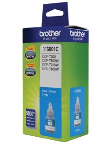 Brother BT-5001C - Súper Alto Rendimiento - cián - original - recarga de tinta - para Brother DCP-T300, MFC-T800W - Imagen 2