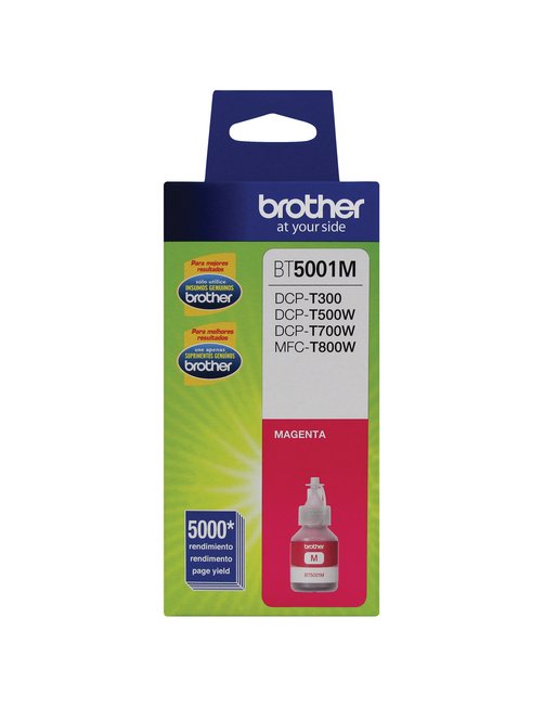 Brother BT-5001M - Súper Alto Rendimiento - magenta - original - recarga de tinta - para Brother DCP-T300, MFC-T800W - Imagen 1