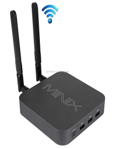 MINIX NGC-1 4K Windows 10 Home Celeron N3150 64-bit Quad Core 1000Mbps TV BOX Mini PC, RAM: 4GB, ROM: 128GB, compatible con WiF