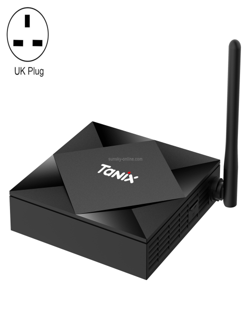 TANIX-TX6s-4K-Smart-TV-BOX-Android-10-Media-Player-con-control-remoto-Quad-Core-Allwinner-H616-sin-funcion-Bluetooth-RAM-2GB-ROM
