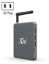 X96 X6 8K Smart TV Box Android 11.0 Media Player, RK3566 ARM de cuatro núcleos Cortex A55, RAM: 8GB, ROM: 128 GB, Tipo de ench