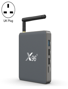 X96 X6 8K Smart TV Box Android 11.0 Media Player, RK3566 ARM de cuatro núcleos Cortex A55, RAM: 4GB, ROM: 32GB, Tipo de enchuf