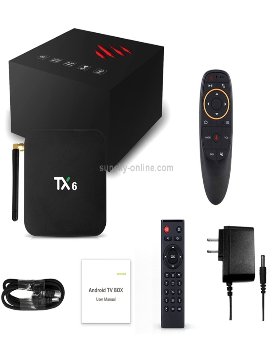 Compre Fabricante De Ventas Al Por Mayor Android Tv Box H6 2g 16g 6k  Reproductor De Red Ultra Claro Decodificador Eléctrico y Android Tv Box de  China por 35 USD