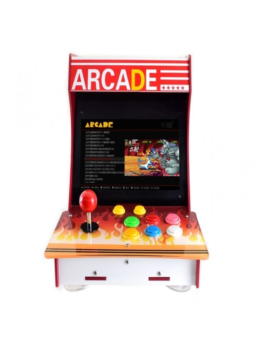 Construye tu propia máquina de arcade con piezas de