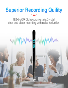 Q9 AI Intelligent High-Definición Reducción de ruido Grabación de la grabación Grabadora de control de voz, Capacidad: 32GB