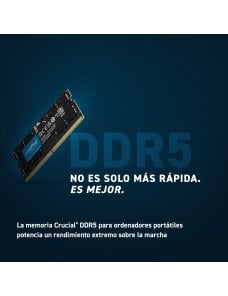Memoria RAM Crucial 16GB DDR5 5600MHz SODIMM