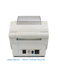 POS-9210 Impresora térmica de recibos POS USB de 110 mm Impresora de etiquetas de códigos de barras de entrega rápida, enchu