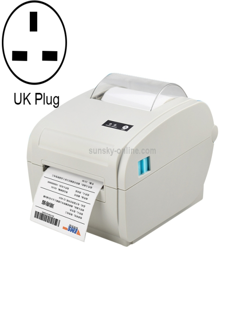 POS-9210 Impresora térmica de recibos de punto de venta USB + Bluetooth de 110 mm Impresora de etiquetas de código de barras 
