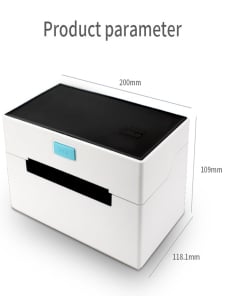 POS-9220 100x150mm Impresora de etiquetas autoadhesivas de factura térmica, USB con la versión del titular, enchufe del Reino