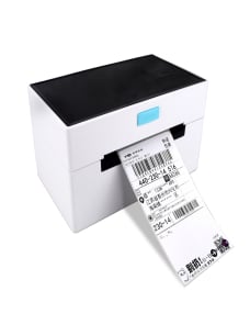 POS-9220 100x150mm Impresora de etiquetas autoadhesivas de factura termal, USB con la versión del titular, enchufe de la UE