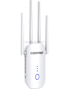 COMFAST CF-WR758AC DUAL FRECUENCIA 1200 MBPS Repetidor inalámbrico 5.8g Amplificador de señal WiFi, enchufe del Reino Unido
