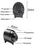 Mini cámara de vigilancia remota 1080P remota WIFI inteligente para el hogar HD de 2 millones de píxeles, especificación: X5