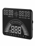 S7 5.8 inch Car GPS HUD / OBD2 Vehicle-mounted Gator Automotive Head Up Display Security System with Dual Display, Support Car 