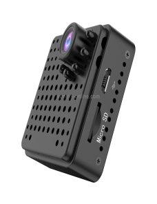 Mini cámara de seguridad inteligente W18 1080P HD WiFi, compatible con gran angular de 155 grados y detección de movimiento y