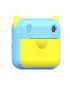 CP01 Cámara de juguete para niños con pantalla HD de 2,4 pulgadas Impresión térmica Polaroid sin tarjeta de memoria (Azul)