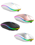 C7002-2400DPI-4-llaves-Colorido-Mouse-inalambrico-luminoso-Color-Dual-Modos-de-oro-rosa-TBD0601895306