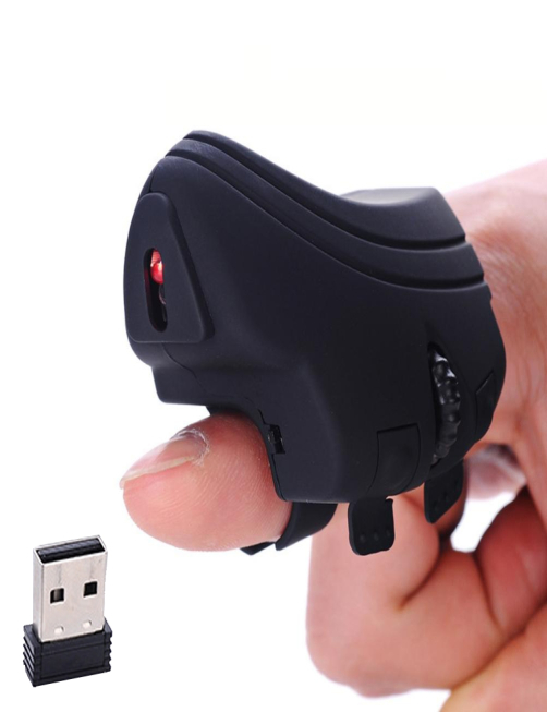GM306-24GHz-Wireless-Finger-Lazy-Mouse-con-receptor-USB-negro-TBD0463253701A