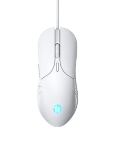 Inphic PB1 Business Office Mute Macro Definition Gaming Wired Mouse, Longitud del cable: 1,5 m, Color: Luz de respiración blan