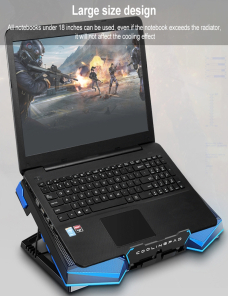 5-Fan-2-USB-Lifting-Folding-Laptop-Cooling-StandBlack-Blue-EDA003226601B