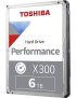 Disco Duro Interno Toshiba X300 3.5" 6TB SATA 72000RPM Sensor RV