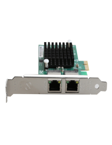 TXA020-Intel-82575-Puertos-duales-RJ45-NIC-101001000-Adaptador-de-tarjeta-de-red-PCI-Express-PCIE-x1-Gigabit-PC0949